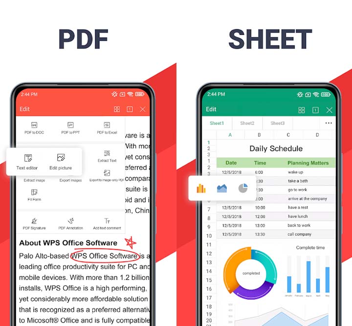 All Unlocked Features of WPS Office MOD APK 