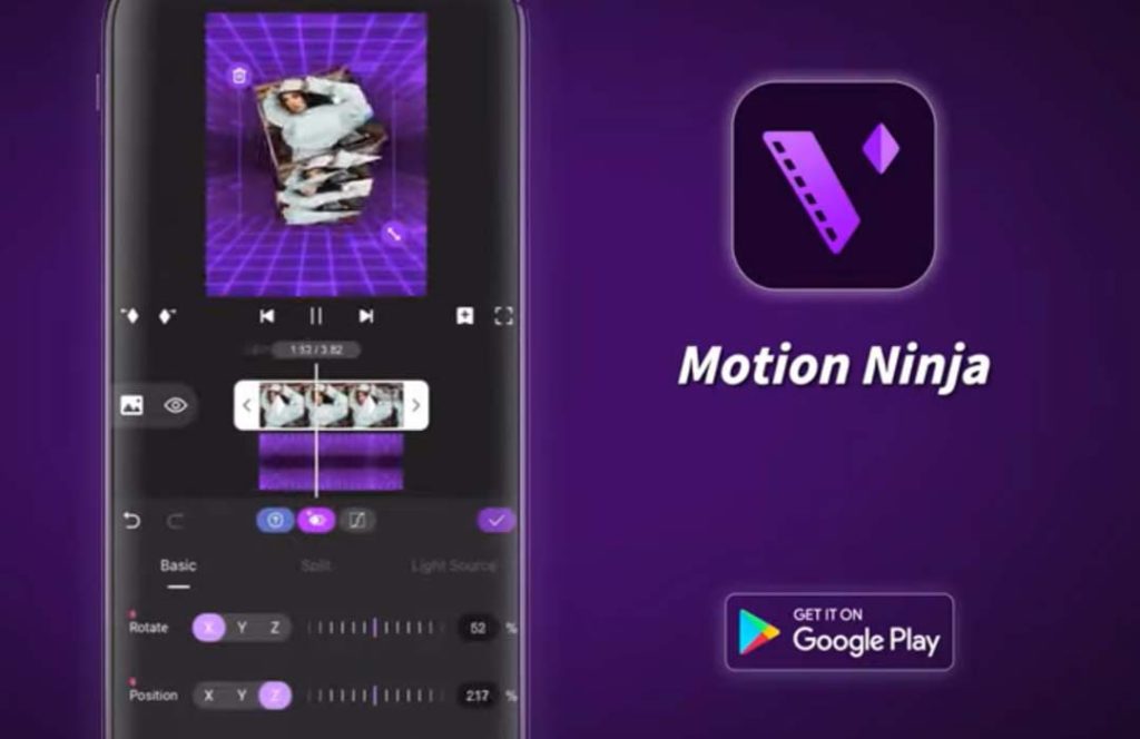 All Premium Features on Motion Ninja MOD APK
